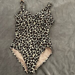 Kona Sol Animal Print Swimsuit